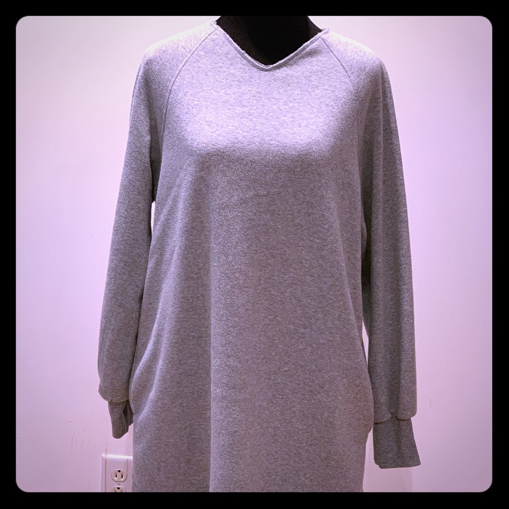 FREE PEOPLE Sweatshirt dress, Sz L